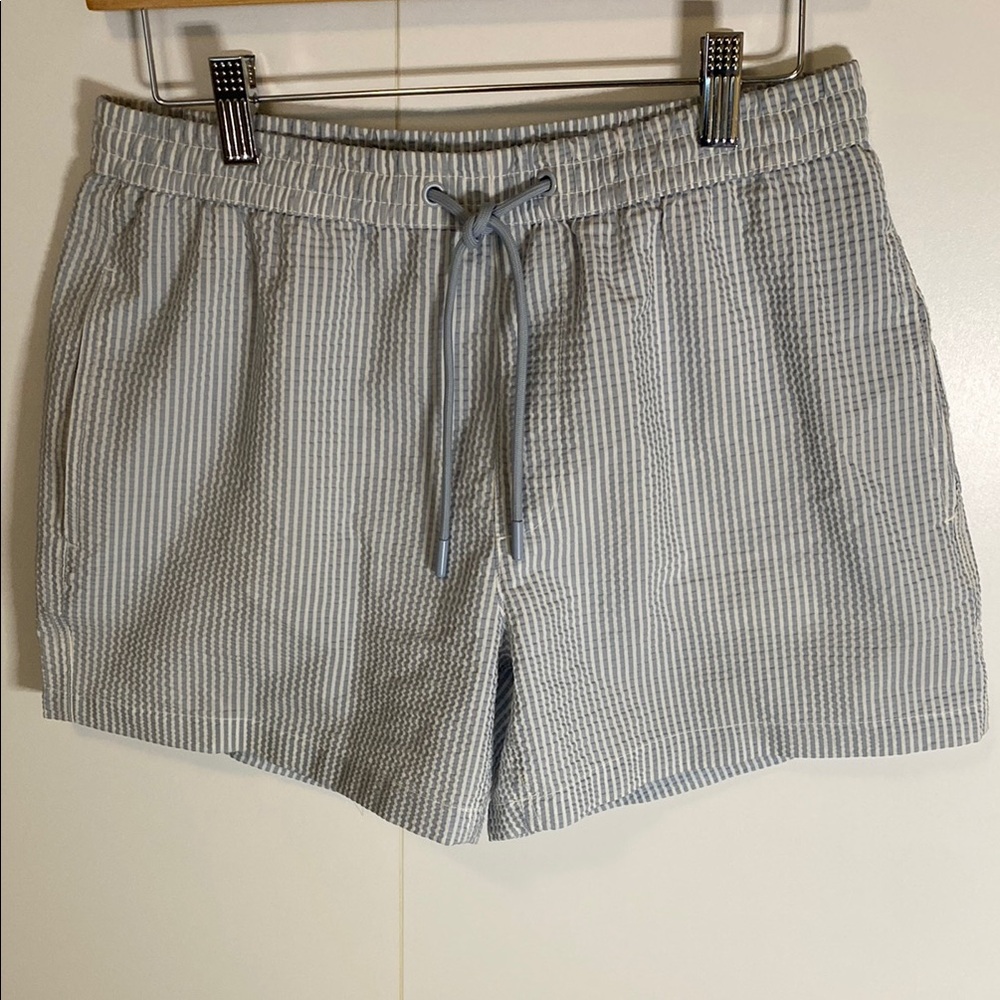 ´ZARA New Blue and White Shorts
